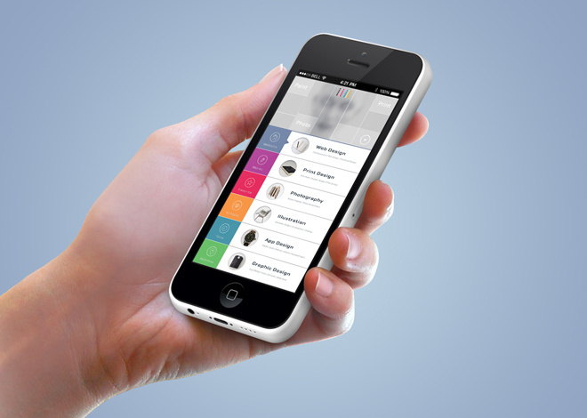 Ui Portfolio #nikoloz #iphone #bionika