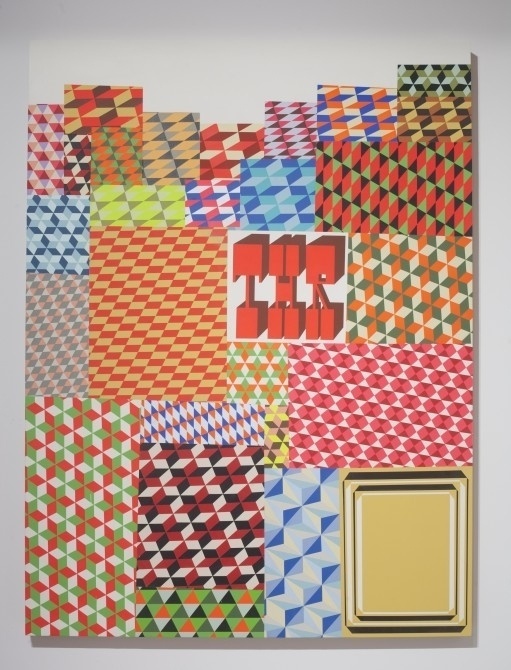 Barry McGee, Untitled, 2012 | Prism #painting #pattern #art