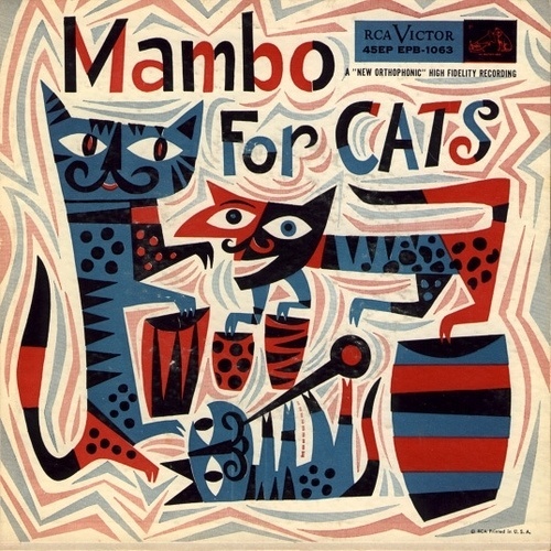 Mambo for Cats | Flickr - Photo Sharing! #record #cover #illustration