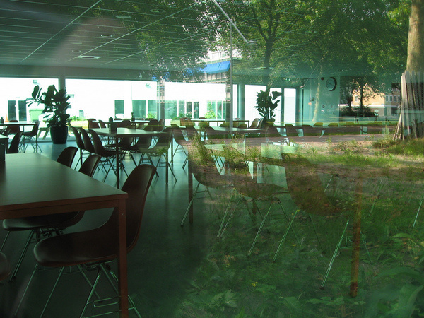 Stadsdeelwerf (public works yard) Zuideramstel #claus #& #glass #architecture #reflection #kaan