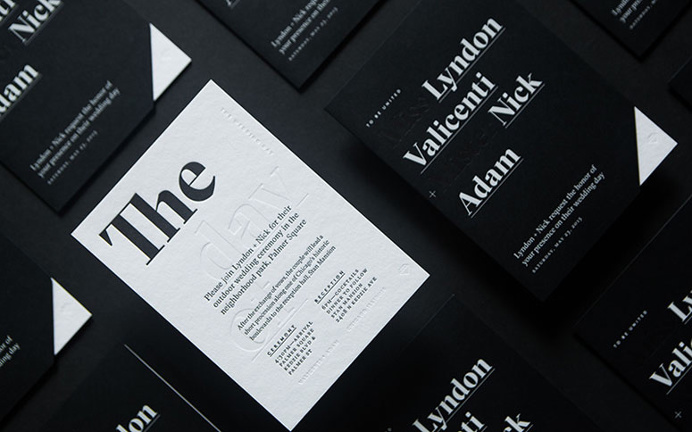 weeding, print, invite