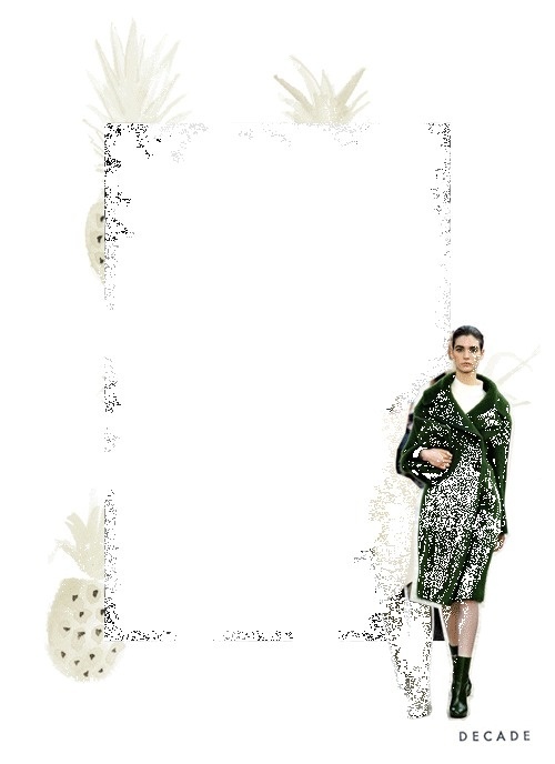 A little animation with pineapples that I drew,photo by Cass Bird and Celine Fall 2013. Blog Post: Ananas « #photo #print #collage