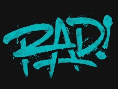 Dribbble - Rad! by 55 Hi's #rad