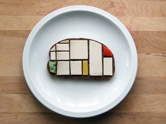 sandwichmondrian1.jpg (JPEG Image, 725x544 pixels) #sandwich #mondrian