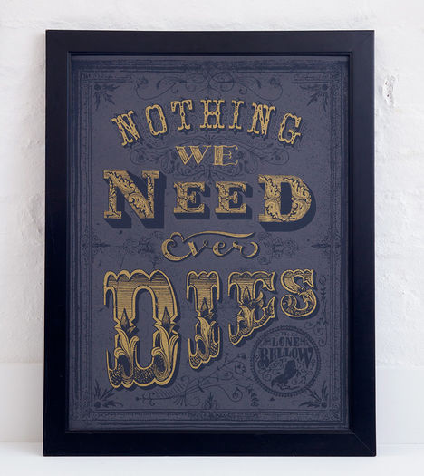 Lone Bellow poster by Jeff Rogers