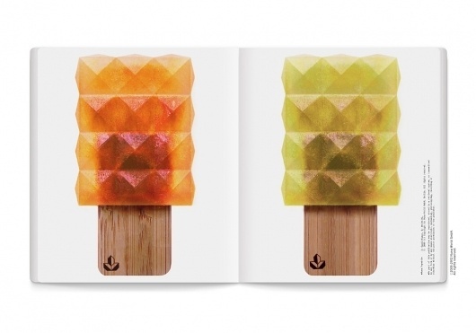 Collate #cream #design #book #brand #stick #ice #sweets