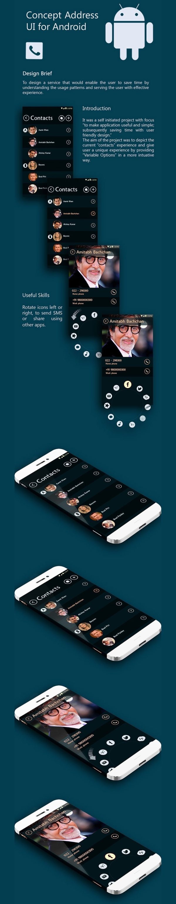 Contact App & UI/UX by Anup Lal Gupta