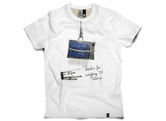 T-shirts design idea #93: KAFT Design THANKS TV Tshirt