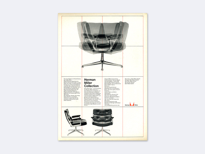 Herman Miller Collection, c.1961 via www.thisisdisplay.org