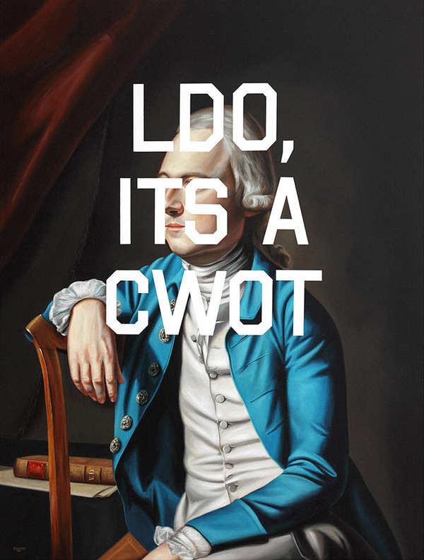 shawn huckins: twitter and sms 18th century portrait paintings #art