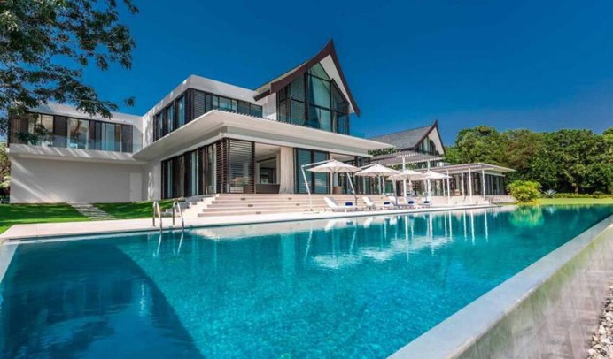 One of the largest and most coveted #Luxury Phuket Villa is with delightful views of Phang Nga Bay from every room. Speak to Villa Getaways for Personalised Services.