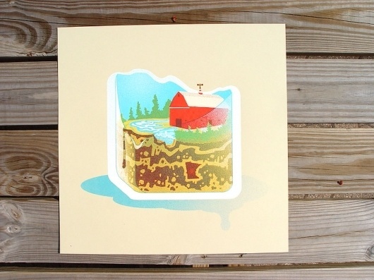 Thaw.jpg (JPEG Image, 864x648 pixels) #thaw #minnesota #poster #spring #scrennprint