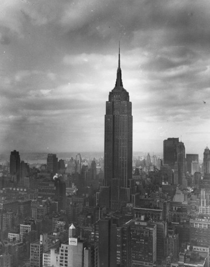 Cooler Than Before (ckck: The Empire State Building, circa 1955....) #empire state building