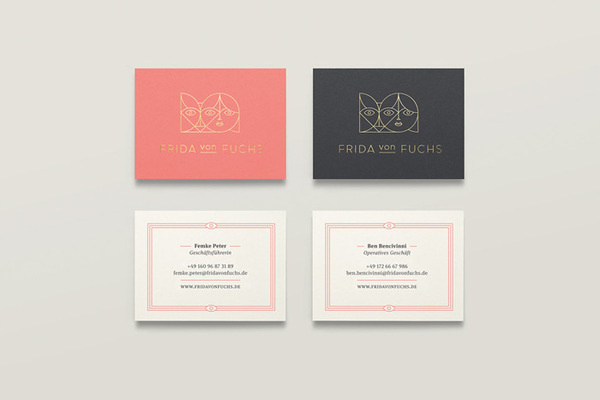 Jono Garrett: Frida von Fuchs / on Design Work Life #logo #letterhead #identity