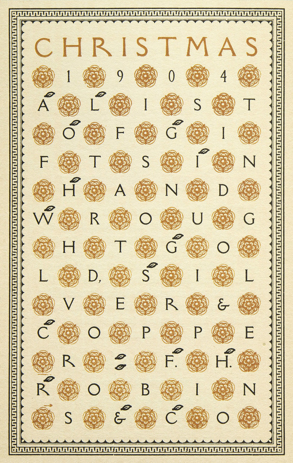 Will Bradley, detail from The American Chapbook , American Type Founders Co., Jersey City, November 1904, 7.5 x 12 cm #900 #letterpress #book #cover #type #decoration