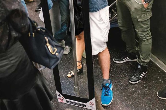 Fleeting Moments on The Sidewalks of New York City by Jonathan Higbee