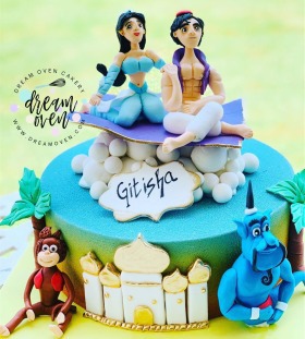 Aladin Birthday Party Cakes