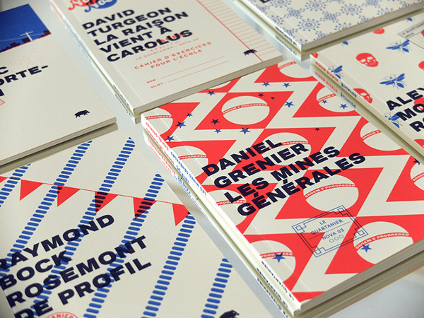 Le Quartanier :: Série Nova on Behance #pattern