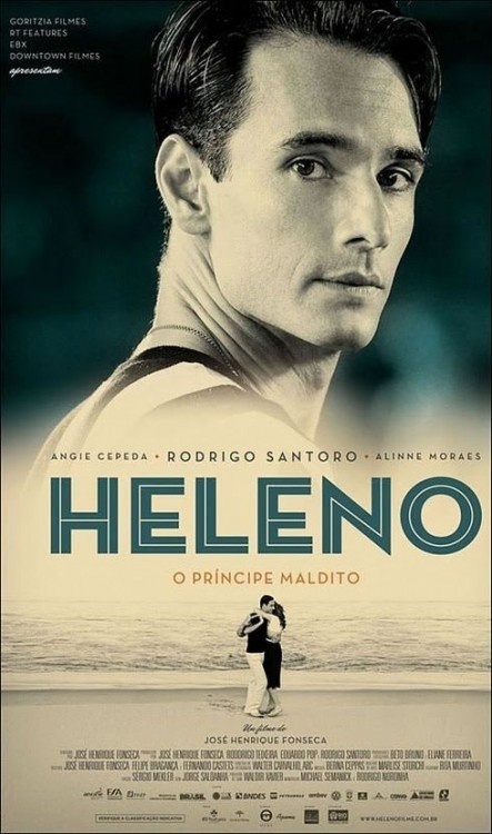 Heleno poster #movie #poster #typography