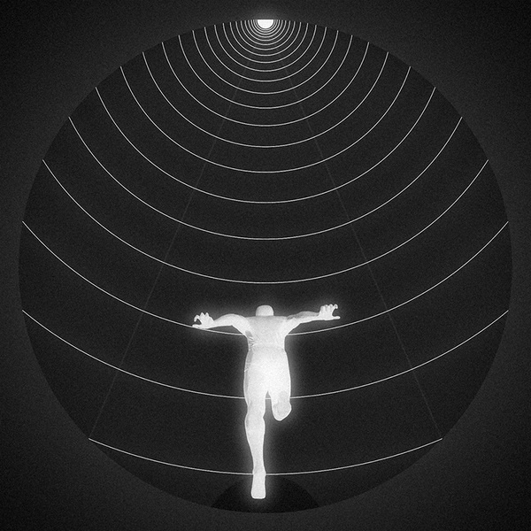 Consumed by the light #man #circle #runner