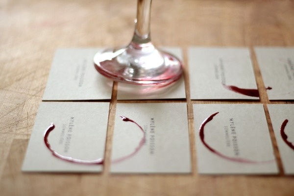MYLÈNE POISSON SOMMELIÈRE on Behance #business #branding #card #print #identity