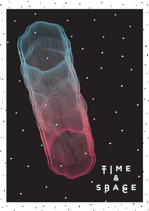 THE INTERGALACTIC JETSET #negative #design #transition #poster