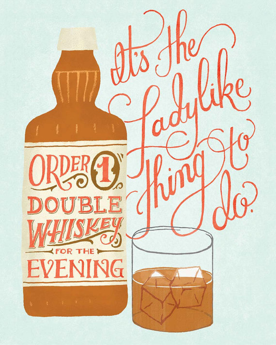 Double Whiskey #inspiration #creative #lettering #design #artists #hand #typography