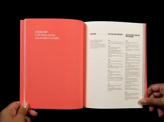 Sterling Ruby Supermax 2008 : counterspace #flouro #color #book #two #greyscale #sterling #layout #ruby
