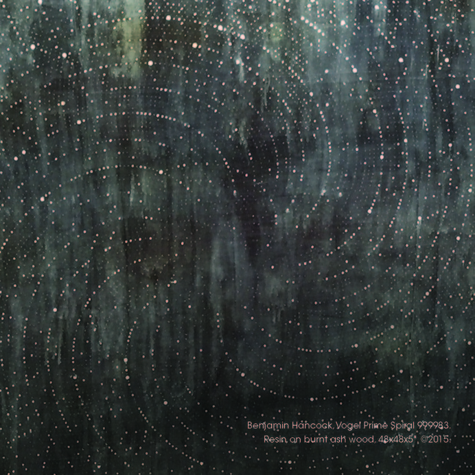 3.1415 - SCAR #generative #geometry #wood #art #oil