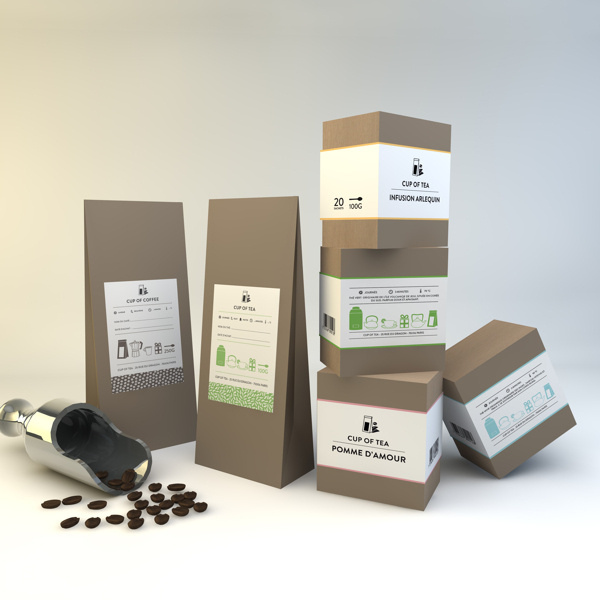 Cup of Tea #tea #teabag #branding