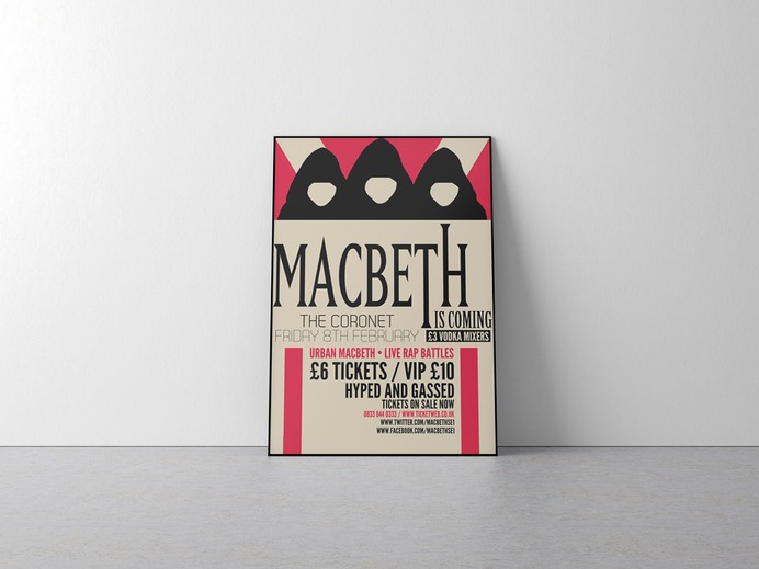 Macbeth @ SE1 Posters &ndash; Deivid Cole