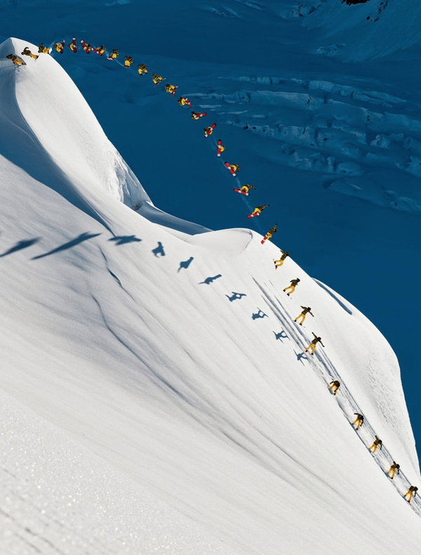 Red Bull Illume #snowboarding #mountain #white #aerial #snow #snowboard #time #lapse
