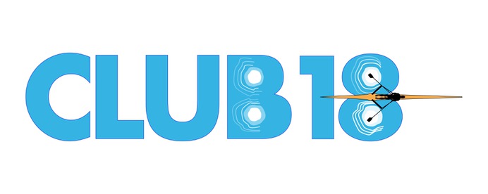 Club 18 Rowing Logo