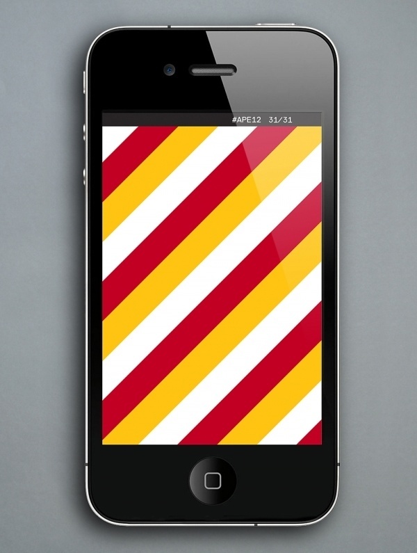 Creative Review - Accept & Proceed's Euro 2012 screensavers #iphone #acceptproceed