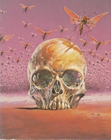 WASPS on DesignersGoToHeaven.com Via Nequest - Designers Go To Heaven #skull #wasps #vintage