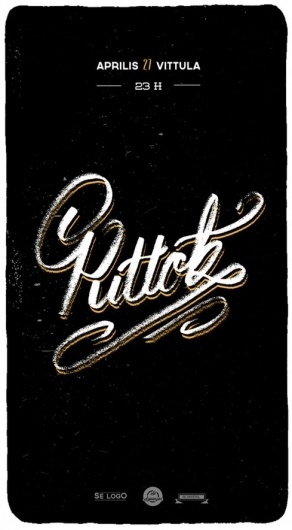 Typographic posters on Typography Served #script #weartear #vintage #grunge #typography