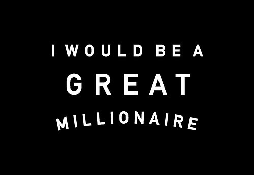 Just thought you guys should know. #white #millionaire #black #and #type #din