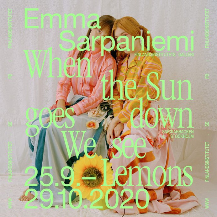 Emma Sarpaniemi exhibition posters