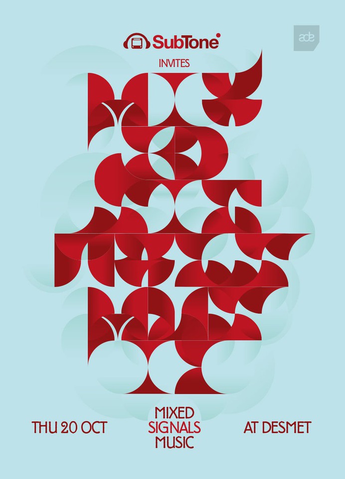 Subtone Poster 2011 Oct Mixed Signals Music at Desmet