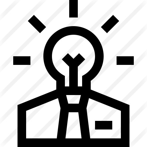 See more icon inspiration related to business and finance, creative, idea, user, light bulb, avatar, man and people on Flaticon.