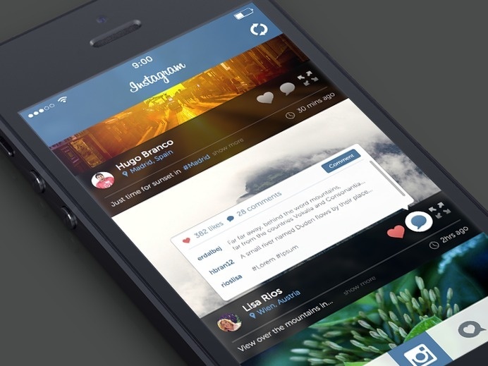 Instagram Feed [Concept] #ios