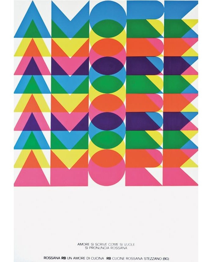Made In Italy, editorial, grid, typography, poster