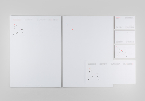 Curious Space Identity on Behance #branding