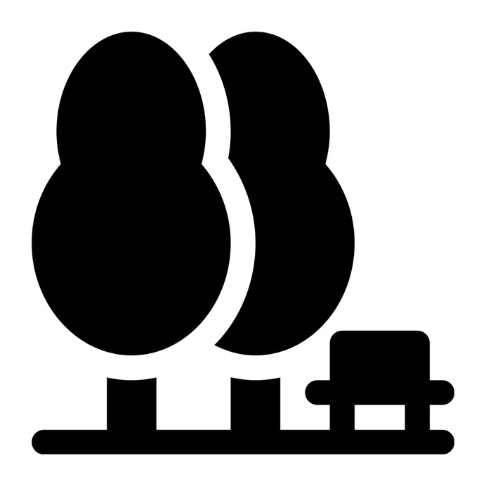 See more icon inspiration related to park, tree, bench, architecture and city, leisure, trees, landscape and nature on Flaticon.