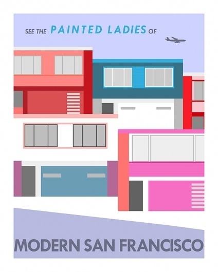 Eight Hour Day » Blog #franciscco #color #san #illustration #buildings