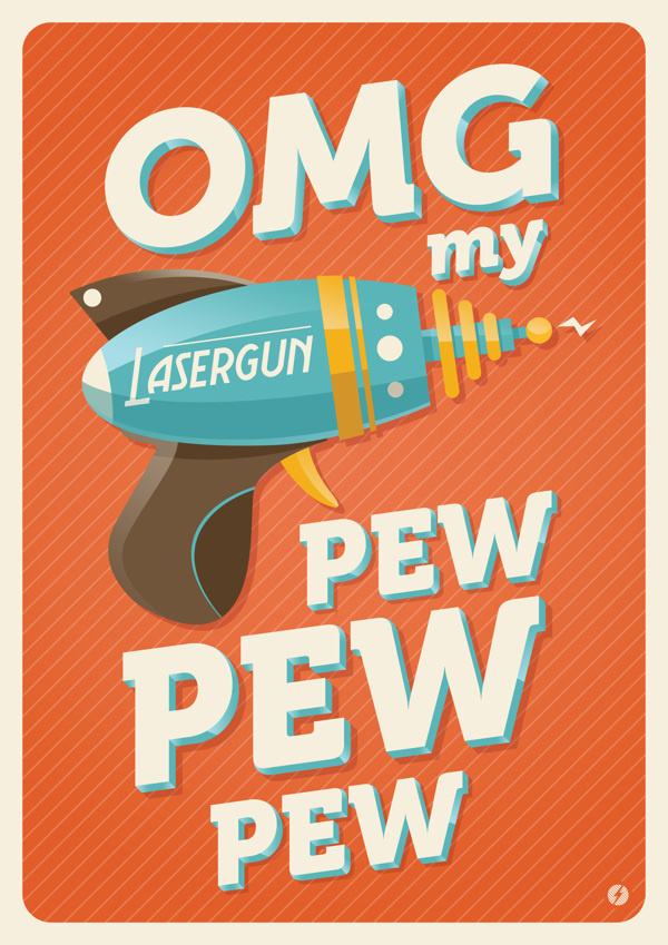 Lasergun by Emanuel Van Keirsbilck #weapon #gun #fi #sci #omg #ray #illustration #lasergun #pew