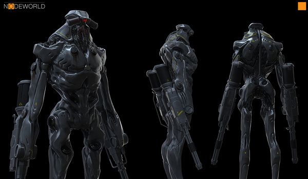 Node 8 by fightpunch on deviantART #robot