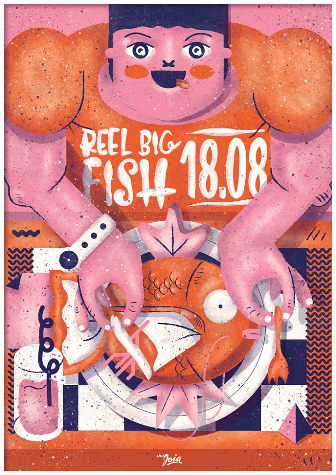 .-. #fish #pokemon #magikarp #poster #illustration