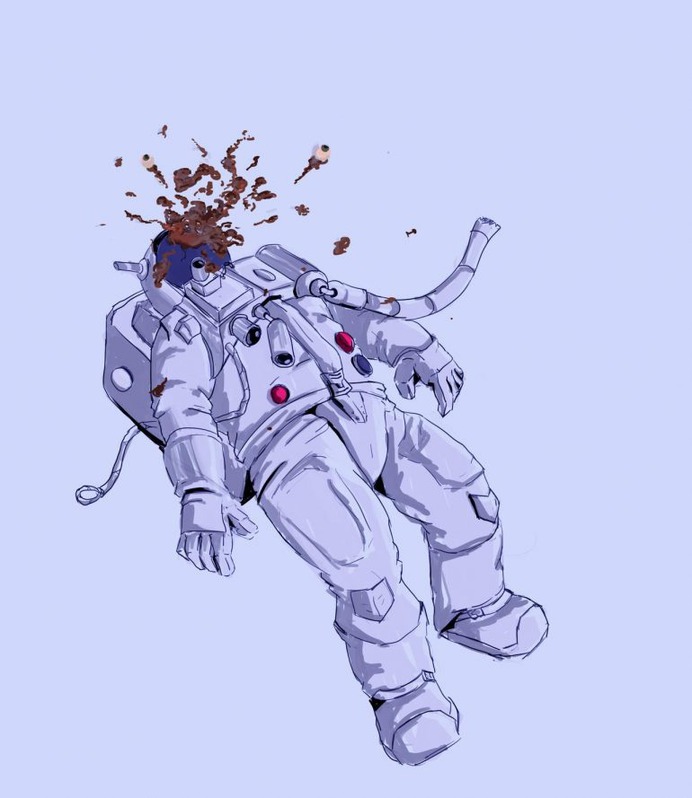Astronaut by Lamanopeluda