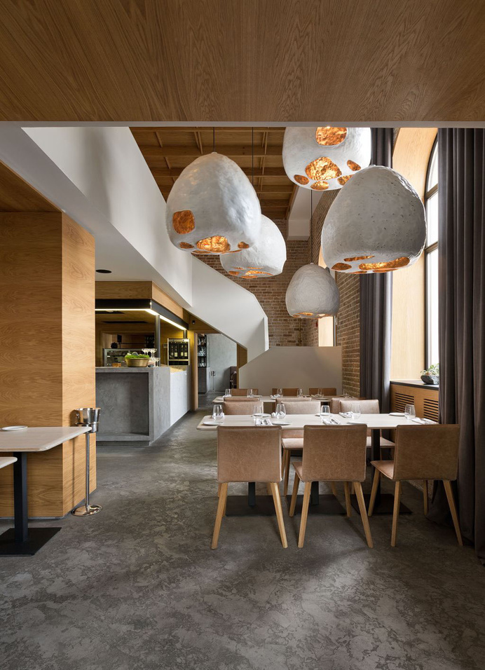Ibsen Fish Restaurant copper gold architect interior architecture minimal modern best beauty beautiful mindsparklemag mag 01